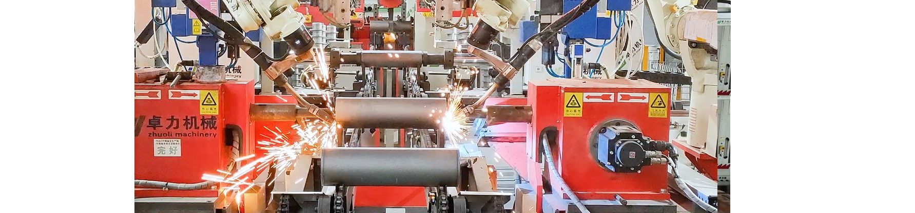 conveyor idler auto producing line