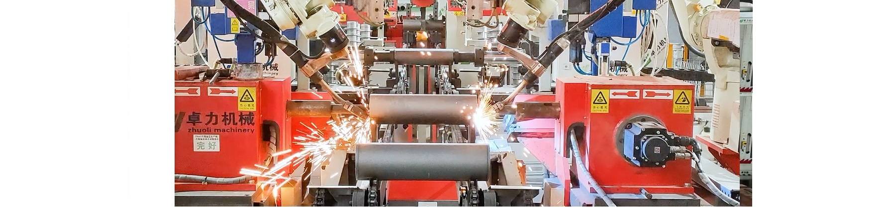 conveyor idler auto producing line