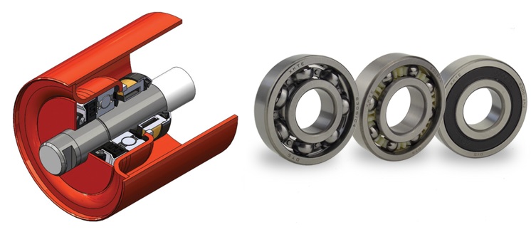 Idler bearing shop