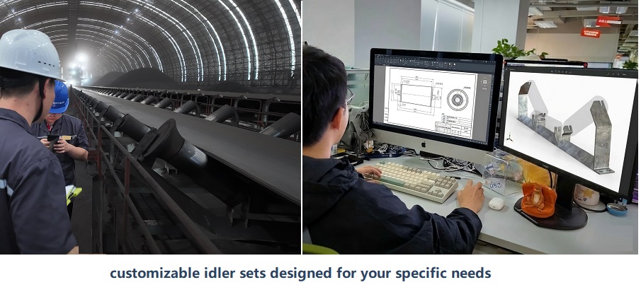 Customizable idler sets designed for your specific needs